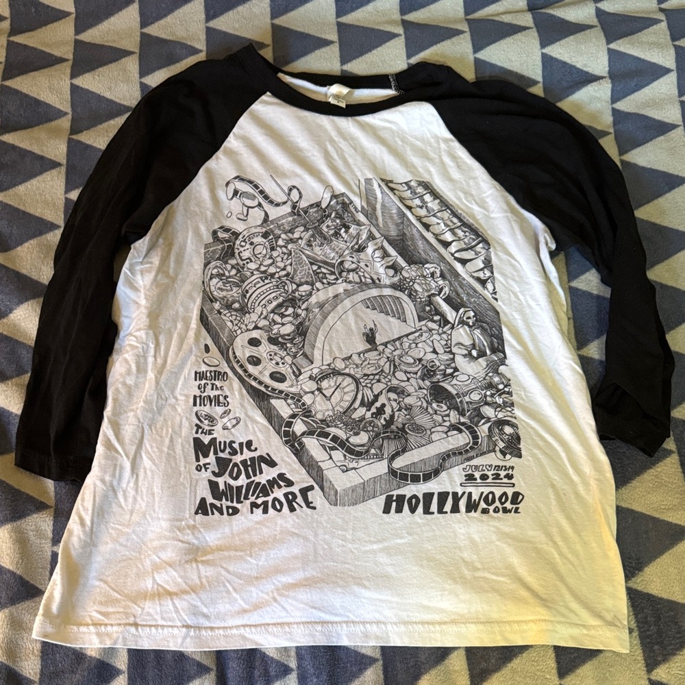 2024 John Williams Maestro of the Movies Raglan Tee